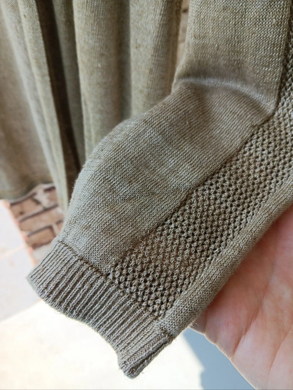 Talbots Linen Cardigan